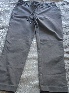 Dalia Womens Charcoal Drawstring Joggers